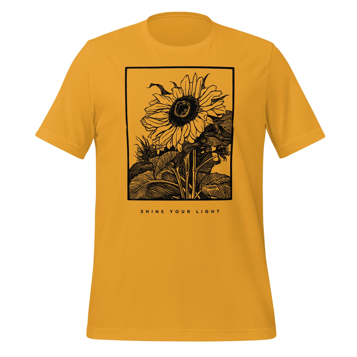 Shine Your Light Sunflower T-shirt (3 Colors)